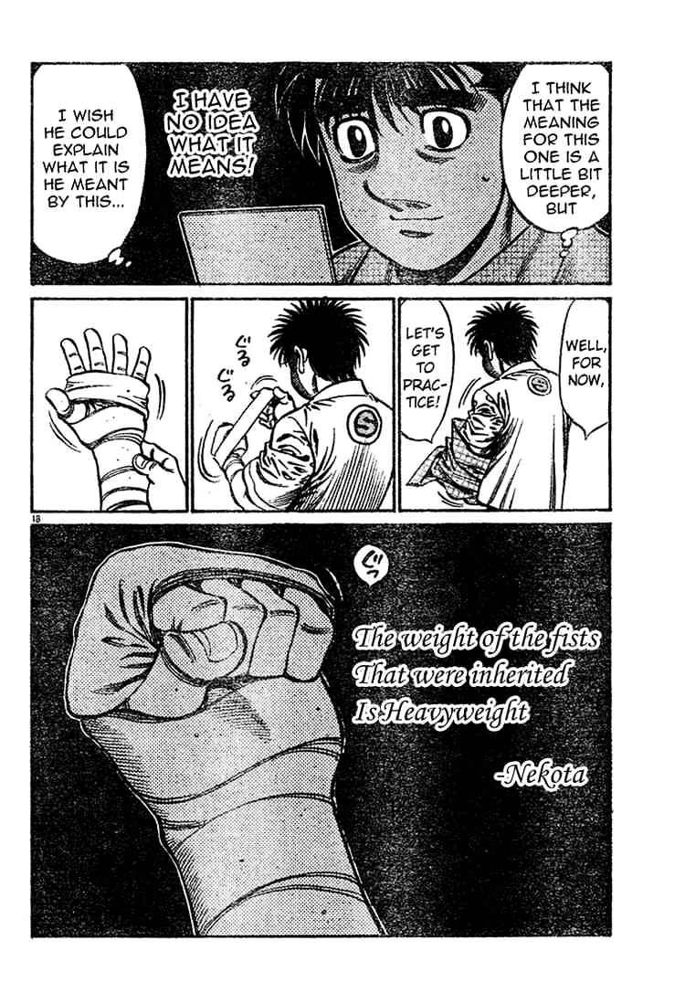 Hajime no Ippo: Fighting Spirit, Chapter 745 image 18
